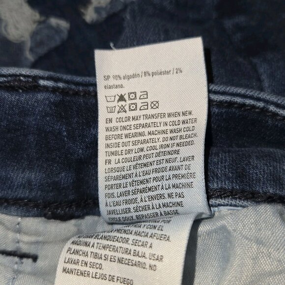 American Eagle Next Level Stretch Womens Jegging Distressed 00 Skinny Jeans 2285 - Picture 10 of 13